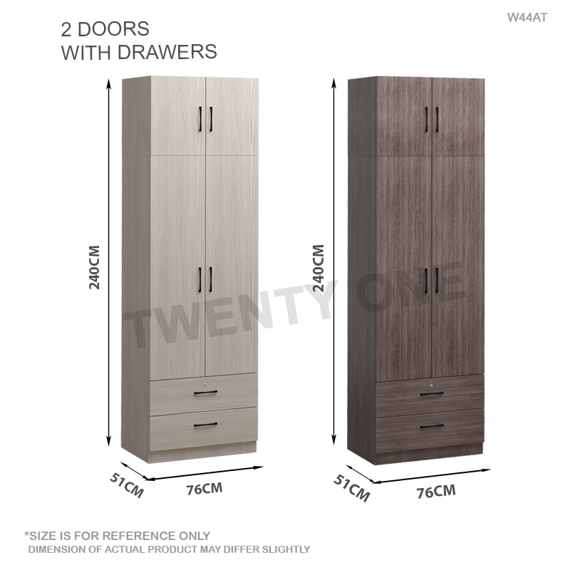 2 DOORS W44 SIZE AT